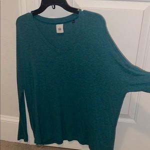 CAbi turquoise soft long sleeve